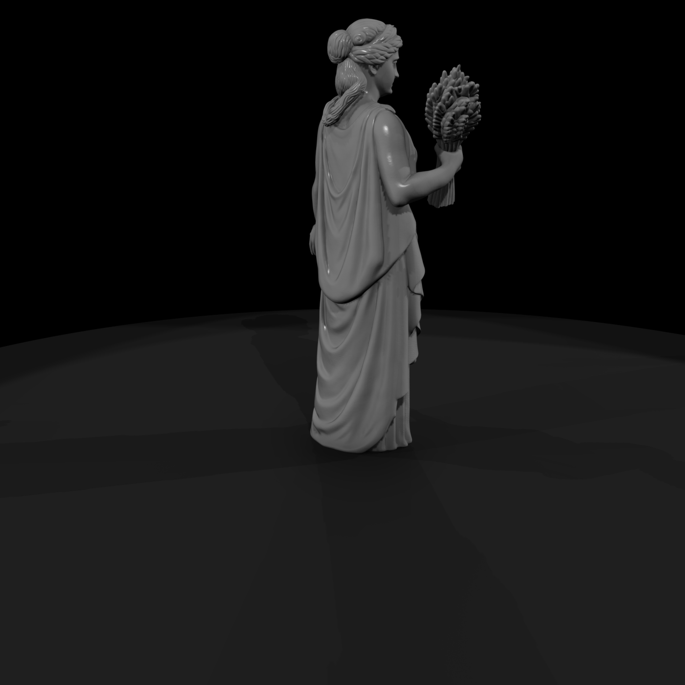 Myth 0260 Mythology Demeter Miniature Figure