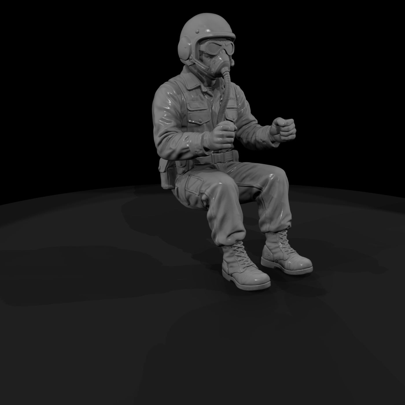 Vn Air Force 043 Vietnam U S Air Force Pilot Figur