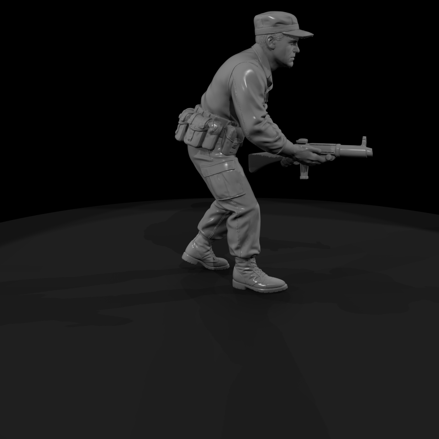 Vn Army 067 Vietnam U S Army Grenadier Figure