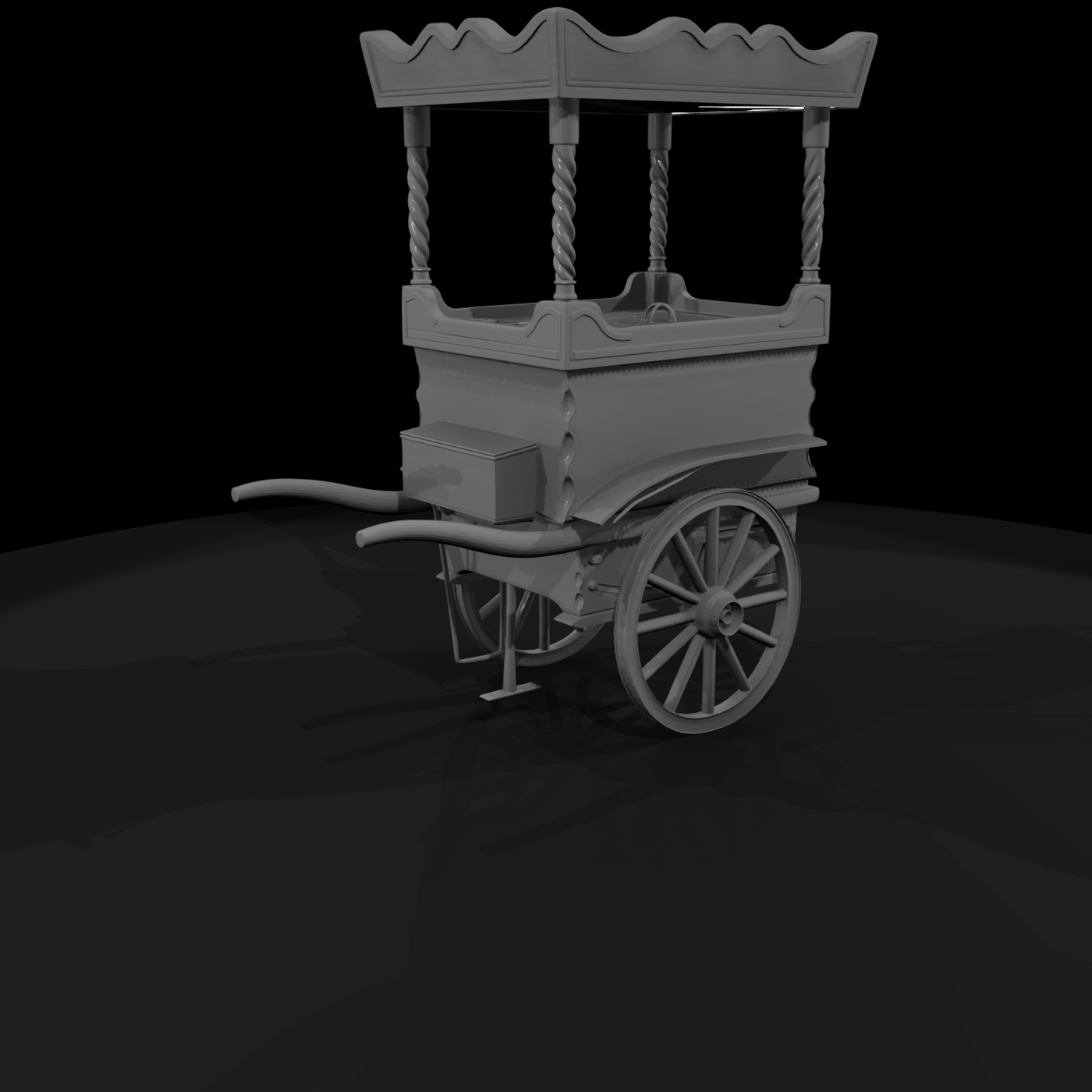 Vintage Street Food Cart & Railways