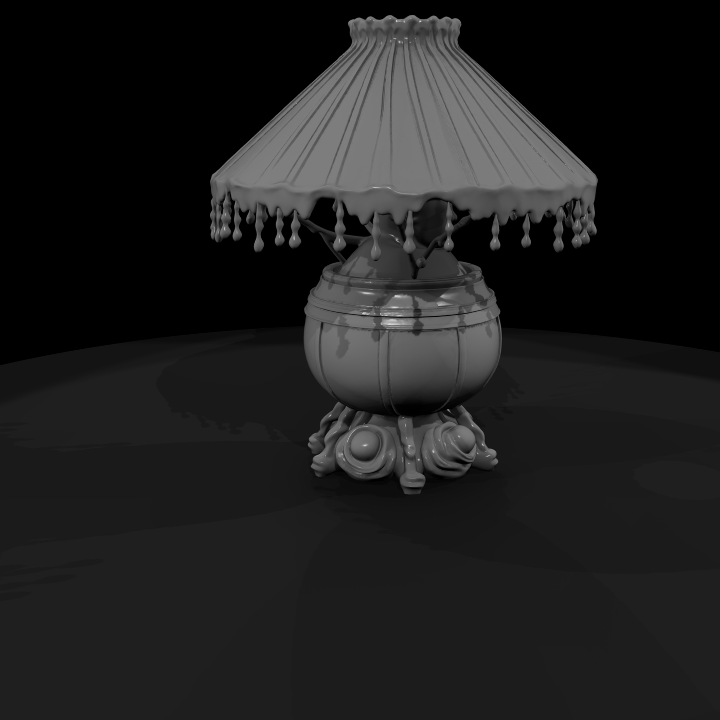 Stylized Fantasy Table Lamp — & Dollhouses