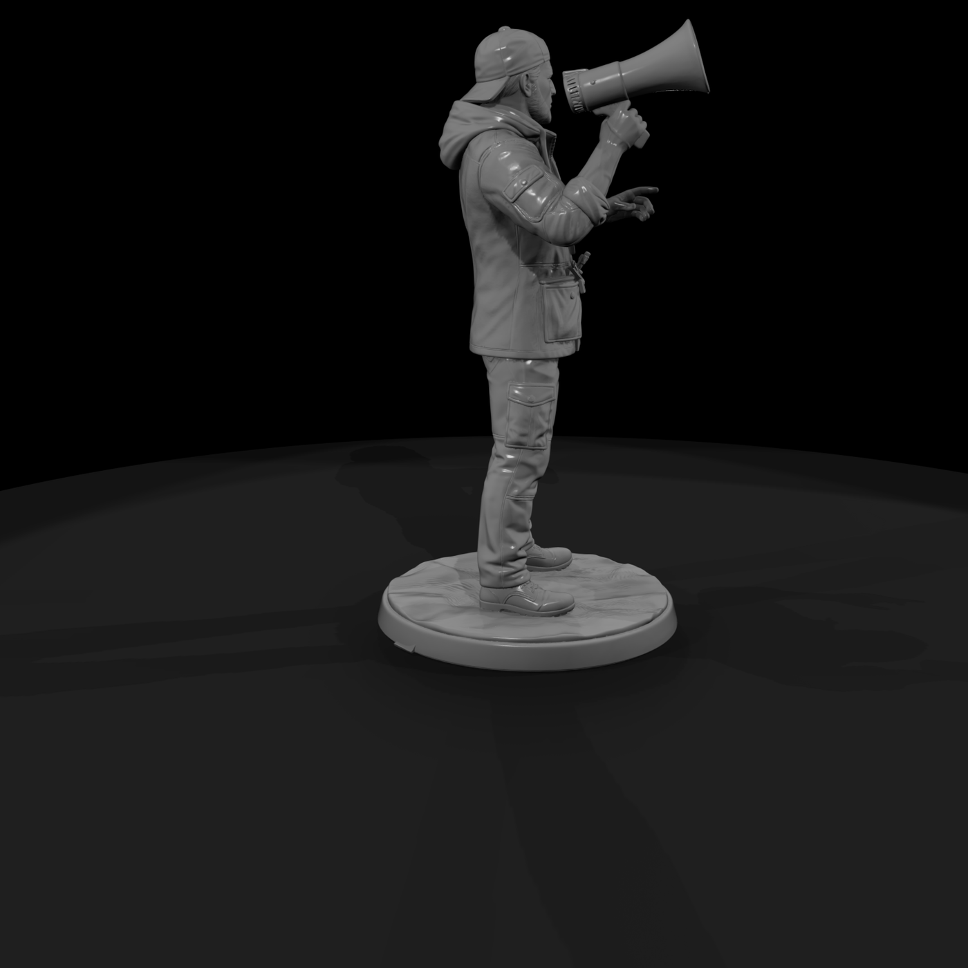 Film Director with Megaphone