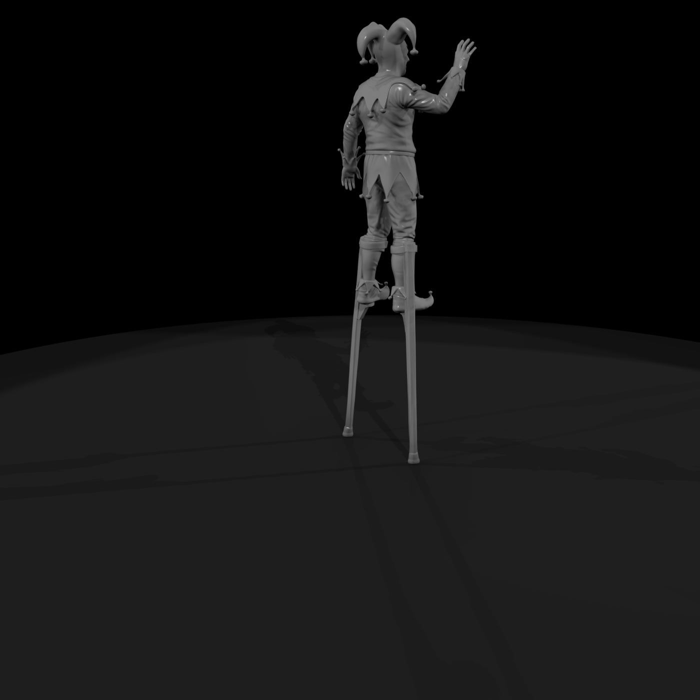 stilt-walker