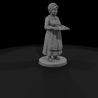 Mrs. Claus with Tray of Cookies — thumbnail 4