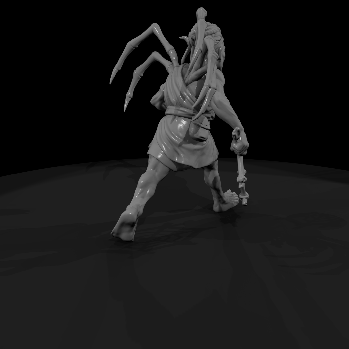 Myth 0474 Mythology Anansi Miniature Figure