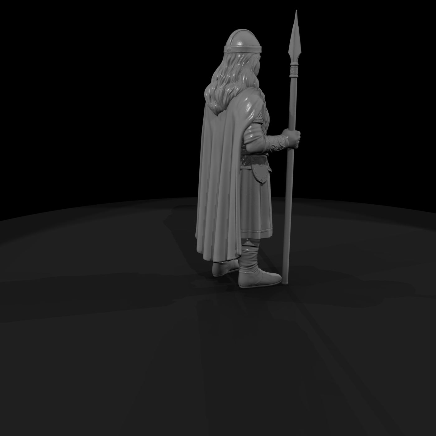Myth 0321 Mythology Brynhild Miniature Figure