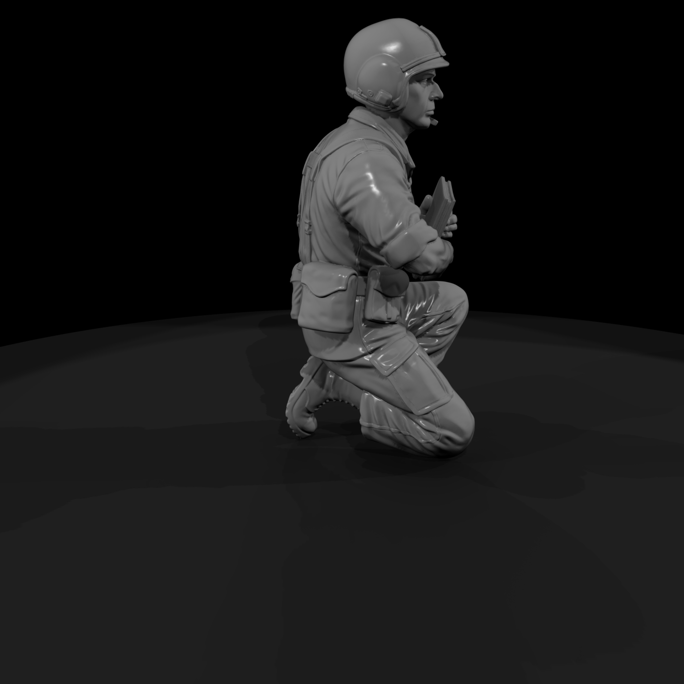 Vn Army 094 Vietnam U S Army Platoon Leader Figure