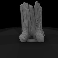 weathered-dead-tree-stump-3d-printable-terrain-piece-729365 — thumbnail 4