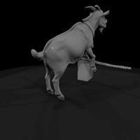 stylized-billy-goat-3d-printable-miniature-527673 — thumbnail 4