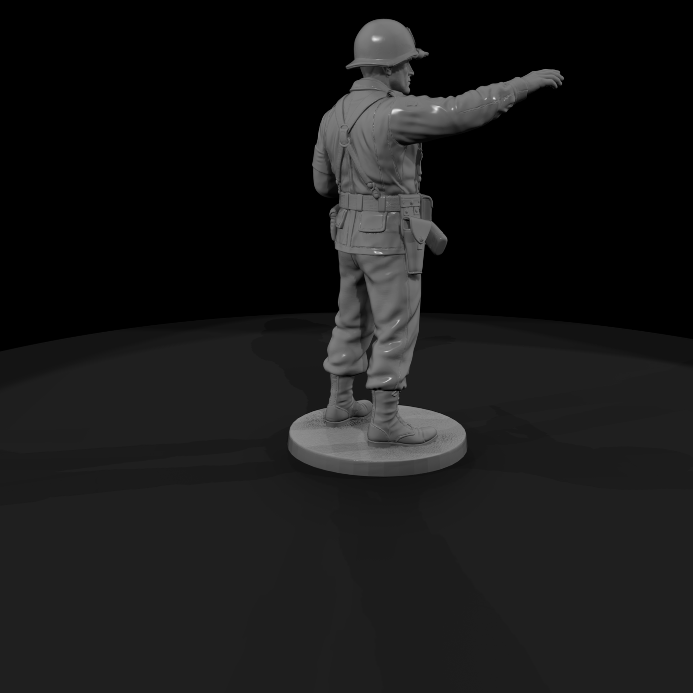 WWII US Army Stevedore NCO