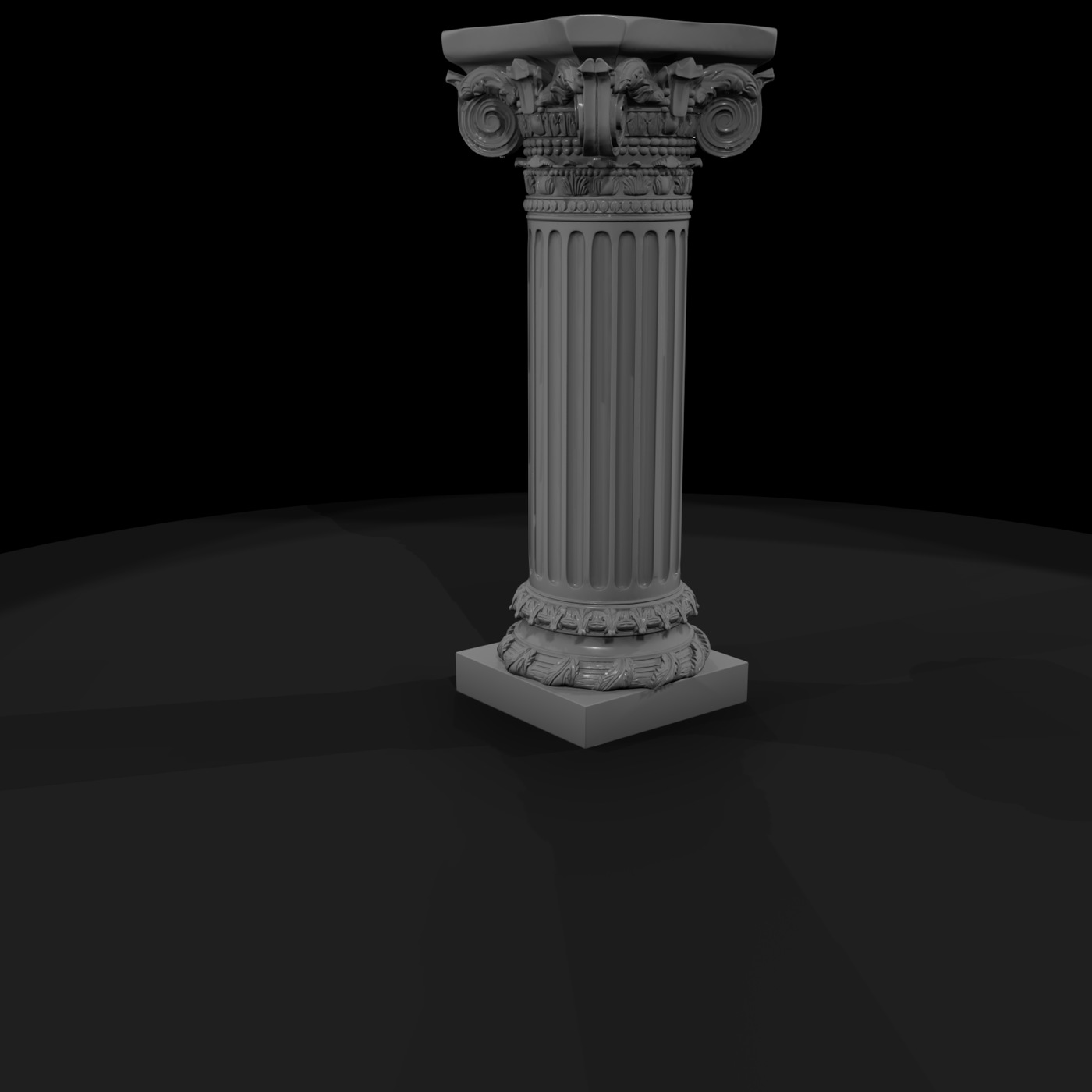 Classical Corinthian Column