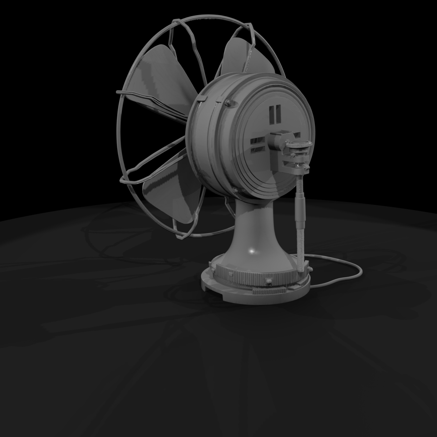 Retro Desk Fan
