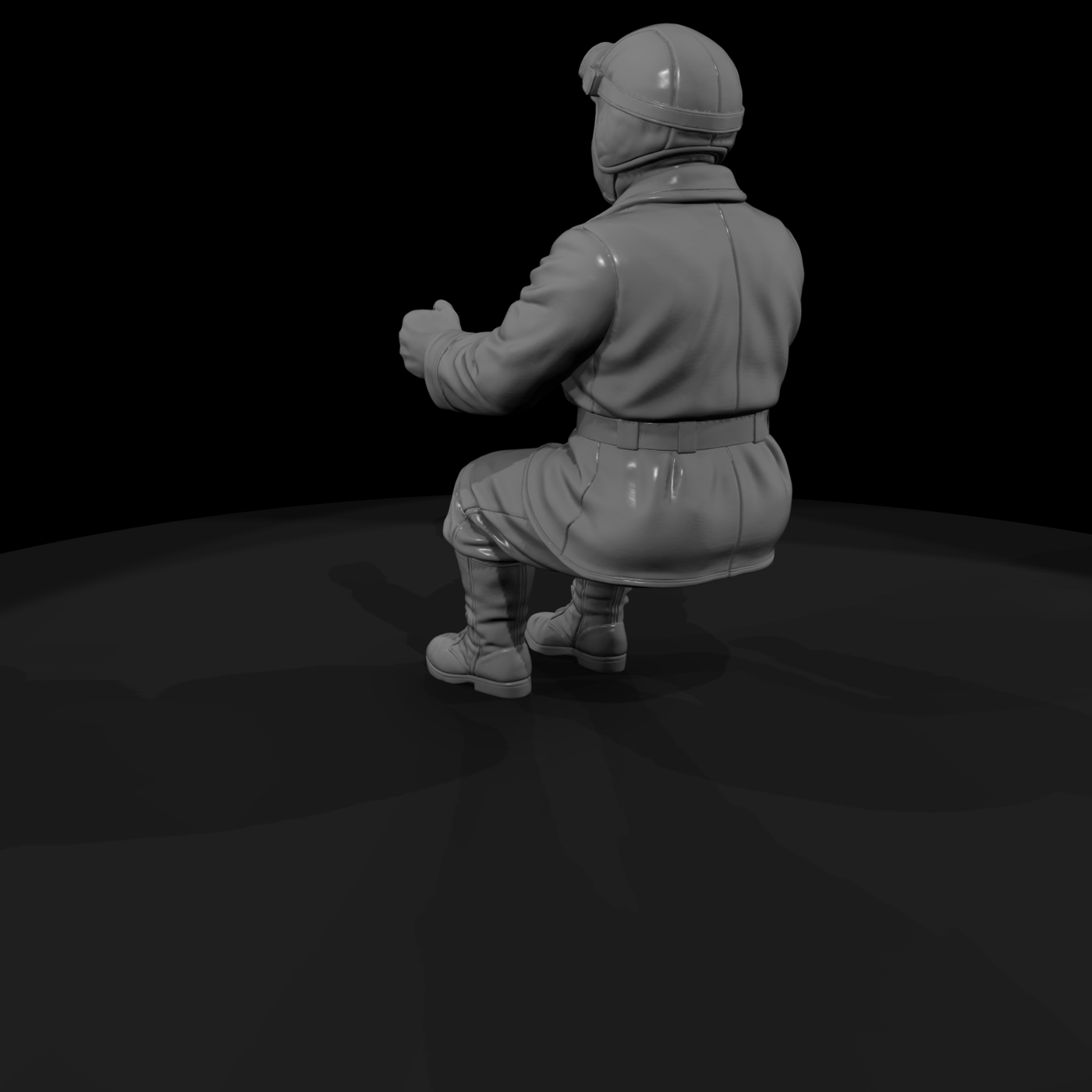 Hist 0185 Historical Bessie Coleman Miniature Figu