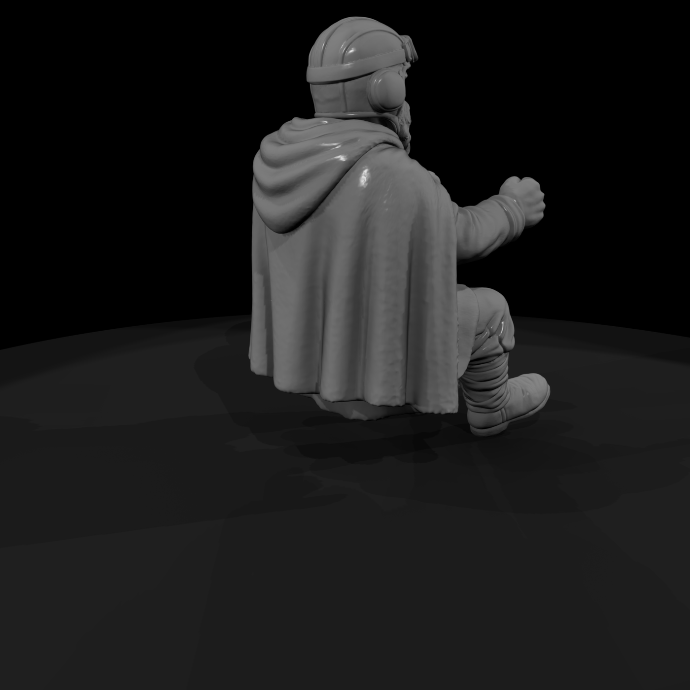 Hist 0211 Viking Navigator Miniature Figure