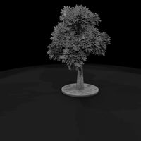 stylized-oak-tree-miniature-low-poly-diorama-model-railroad-scenery-497493 — thumbnail 4