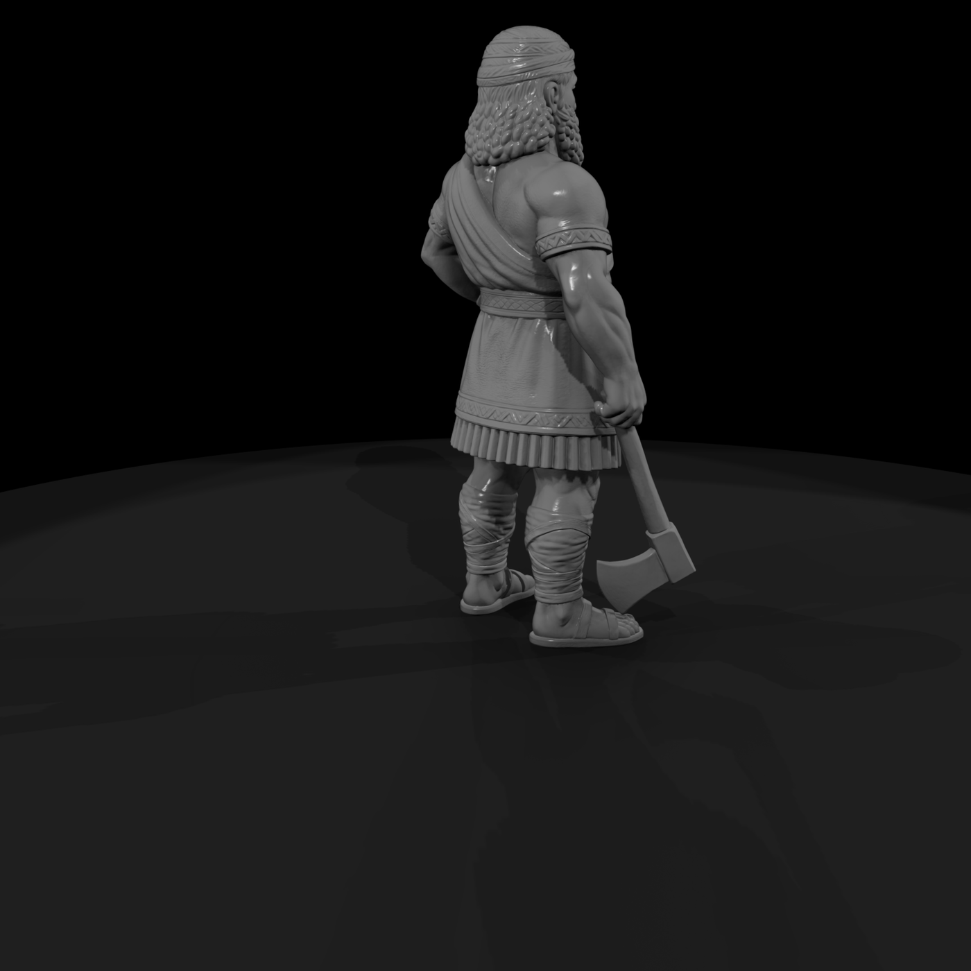 Myth 0370 Mythology Gilgamesh Miniature Figure