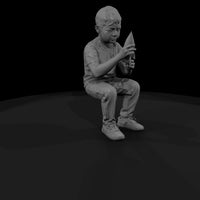 1950s-sandlot-baseball-boy-on-bench-with-toys — thumbnail 8