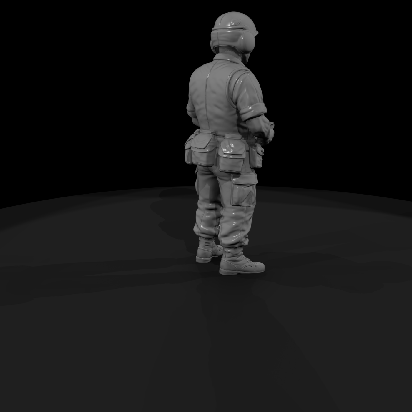 Vn Army 046 Vietnam U S Army Platoon Leader Figure