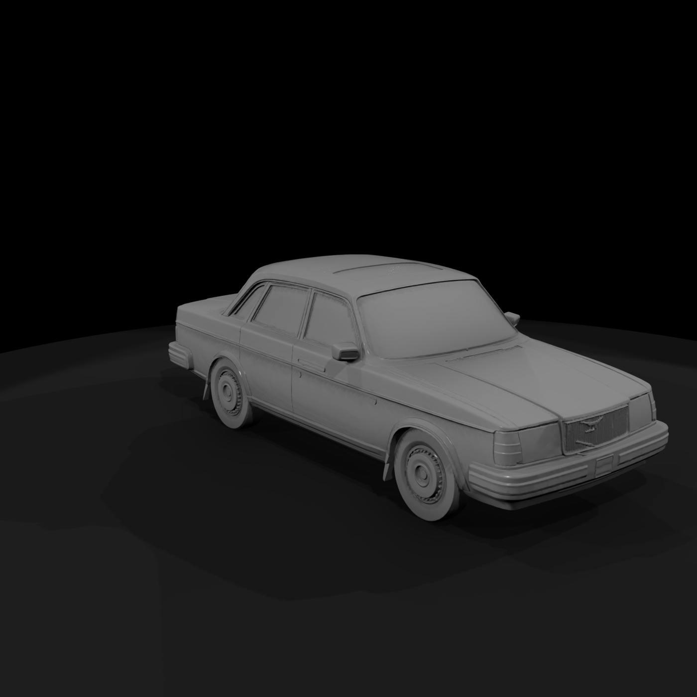 Volvo 240 Sedan — Classic 1970s