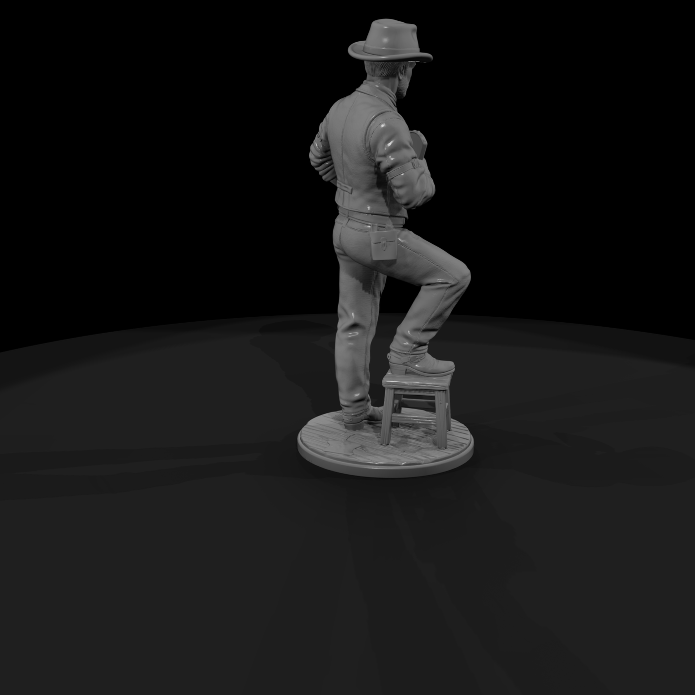 Poparc 0070 Frontier Cardsharp Alternate Pose