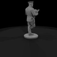 1920s City Policeman Reading Newspaper — thumbnail 4
