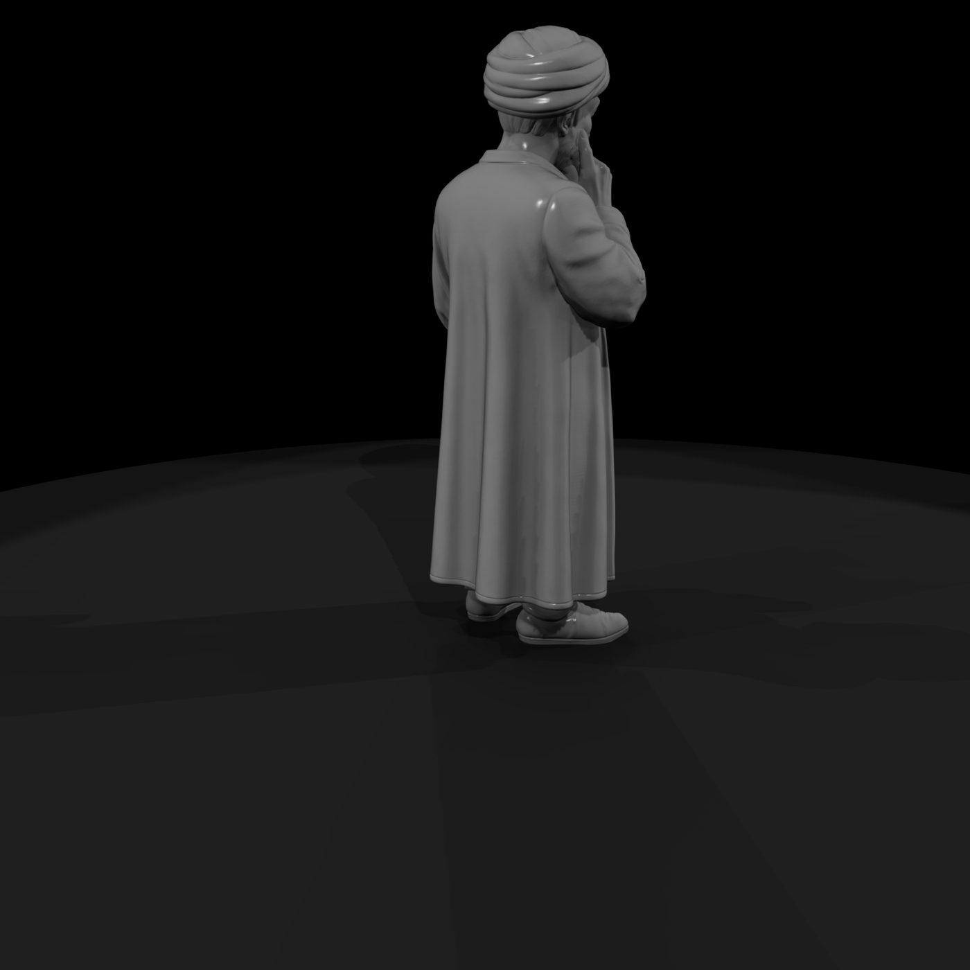 Hist 0073 Historical Maimonides Miniature Figure