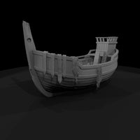 stylized-wrecked-fishing-boat-diorama-prop-910008 — thumbnail 4