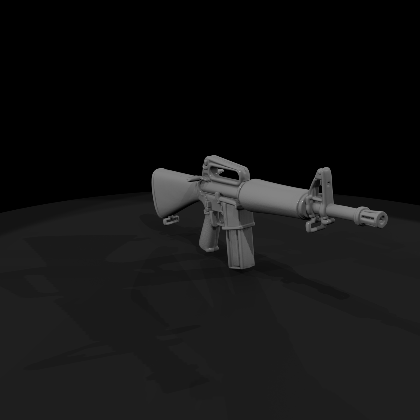 AR-10 Battle Rifle in Camouflage