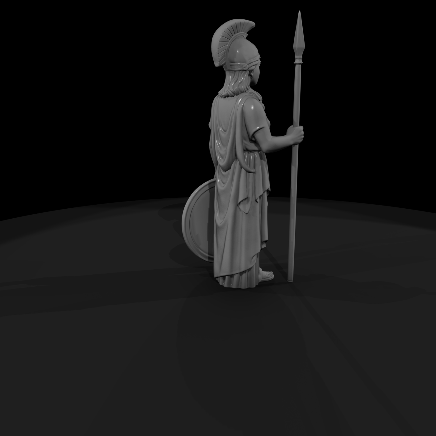 Myth 0253 Mythology Athena Miniature Figure