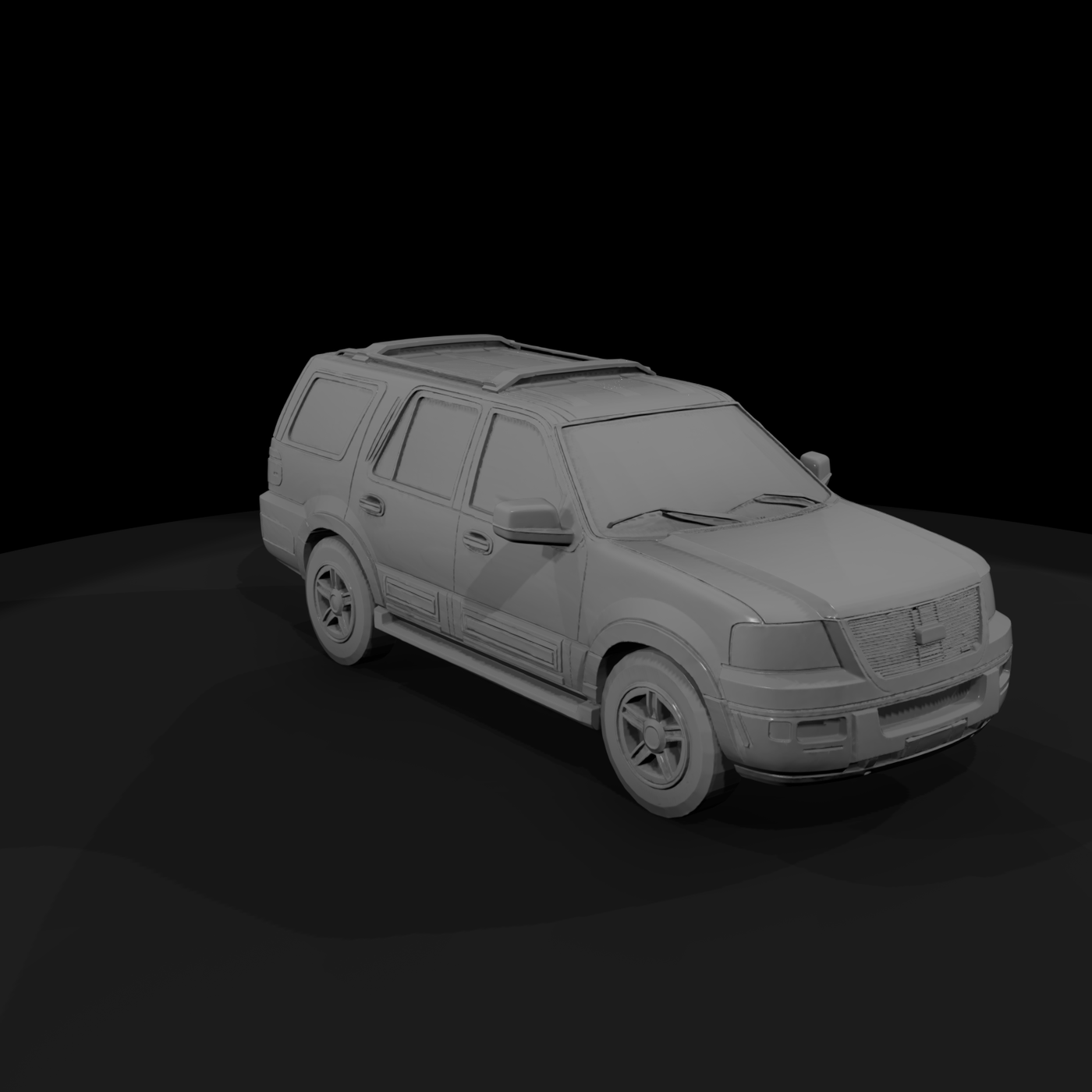 Full-Size SUV and Model Railroads