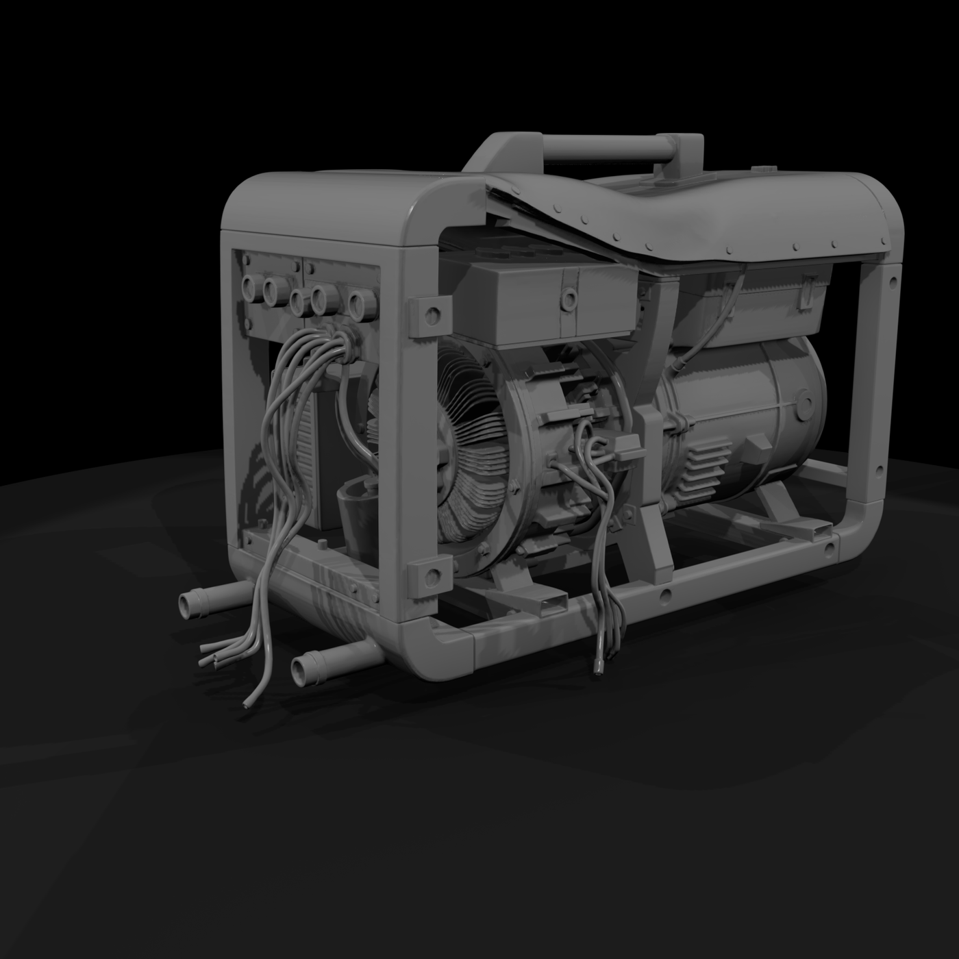 Portable Open-Frame Generator
