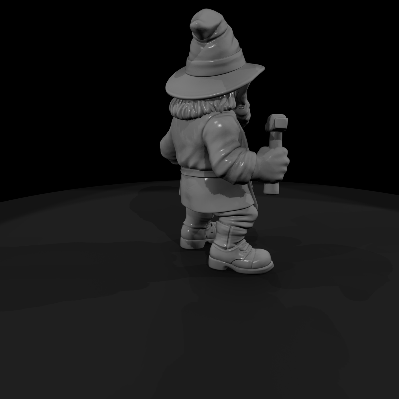 Myth 0413 Mythology Leprechaun Cobbler Miniature F
