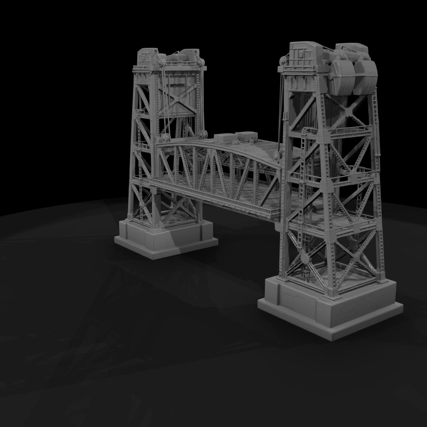 Rrs 022 Bridge Vertical Lift Bridge