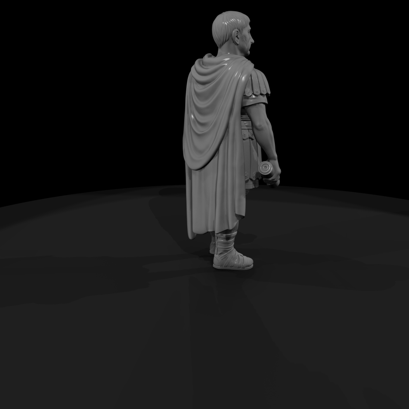 Hist 0037 Historical Trajan Miniature Figure