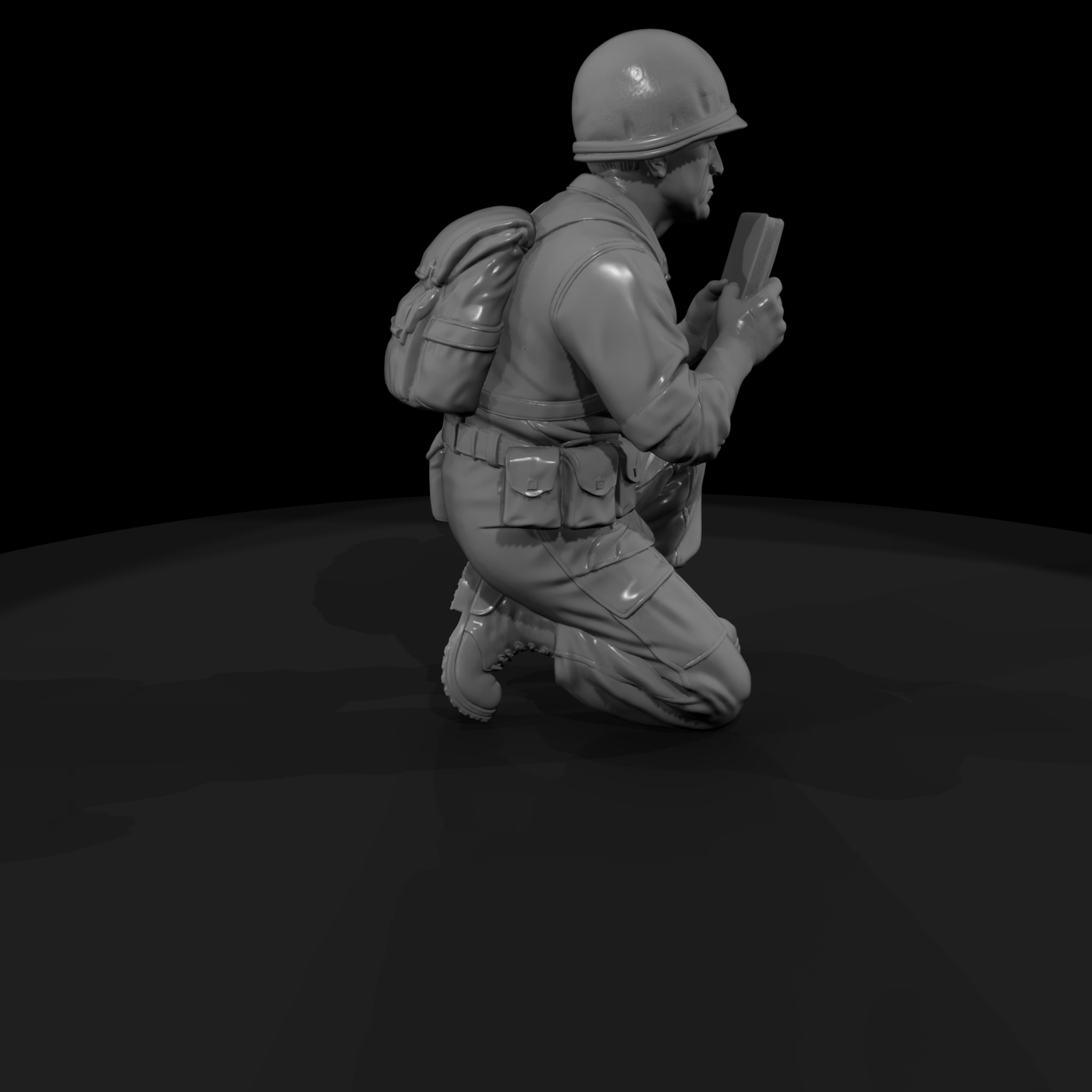 Vn Army 014 Vietnam U S Army Platoon Leader Figure