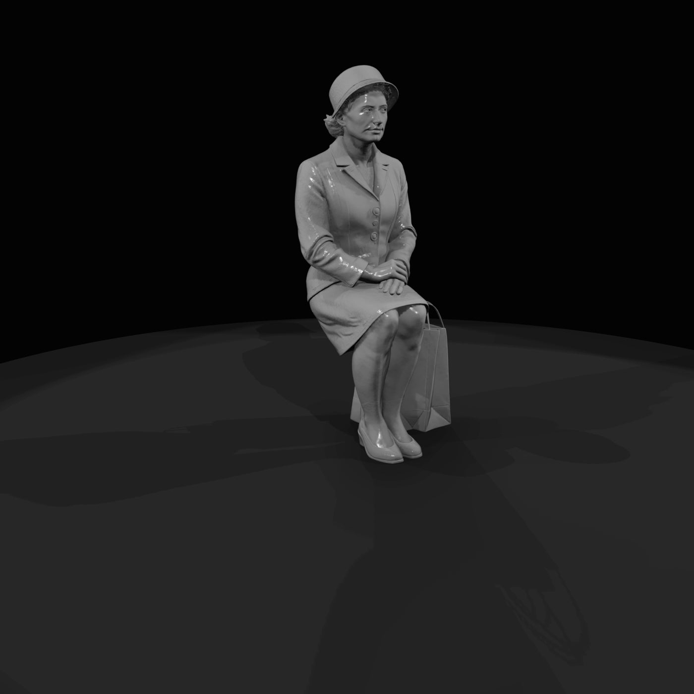 seated-passenger-figure-1960s-woman