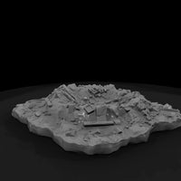 crater-terrain-base-with-rubble-and-wargaming-05be5f — thumbnail 4