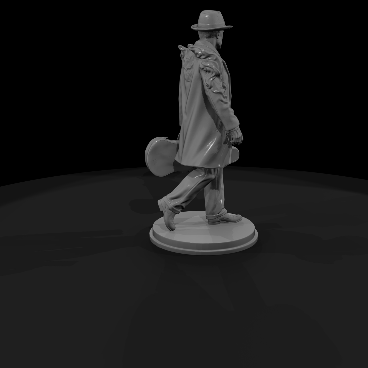 Noir Detective Trailing Eldritch Smoke