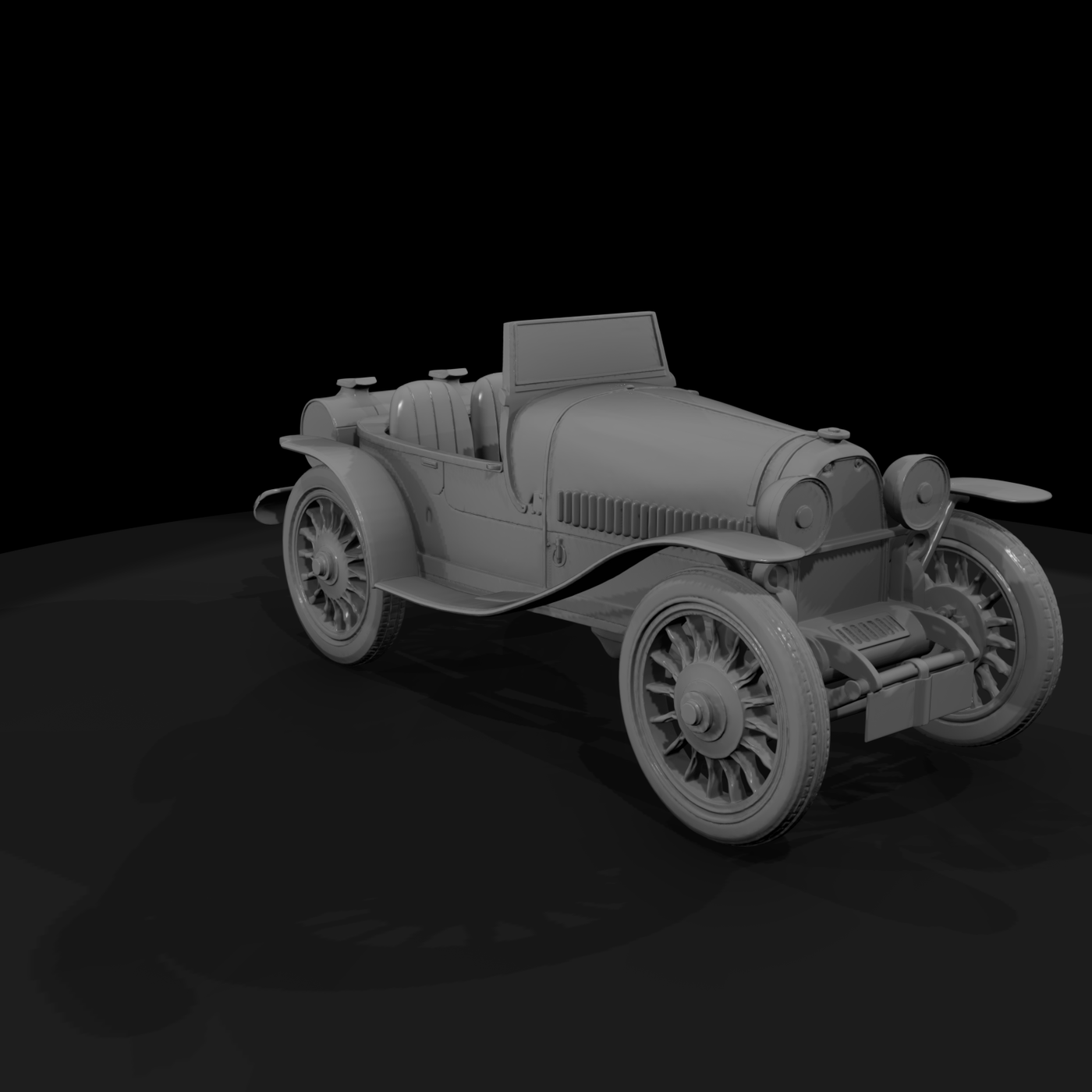 Vintage Two-Seater Roadster