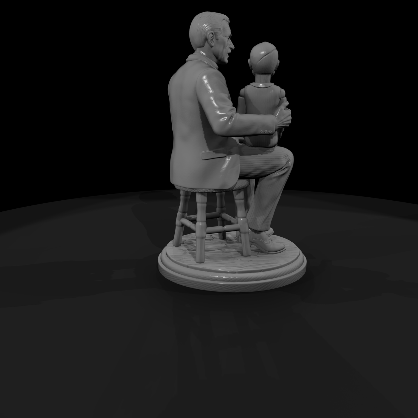 Sideshow Ventriloquist and Dummy