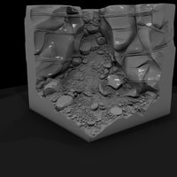 stylized-rocky-canyon-riverbed-diorama-317156 — thumbnail 4