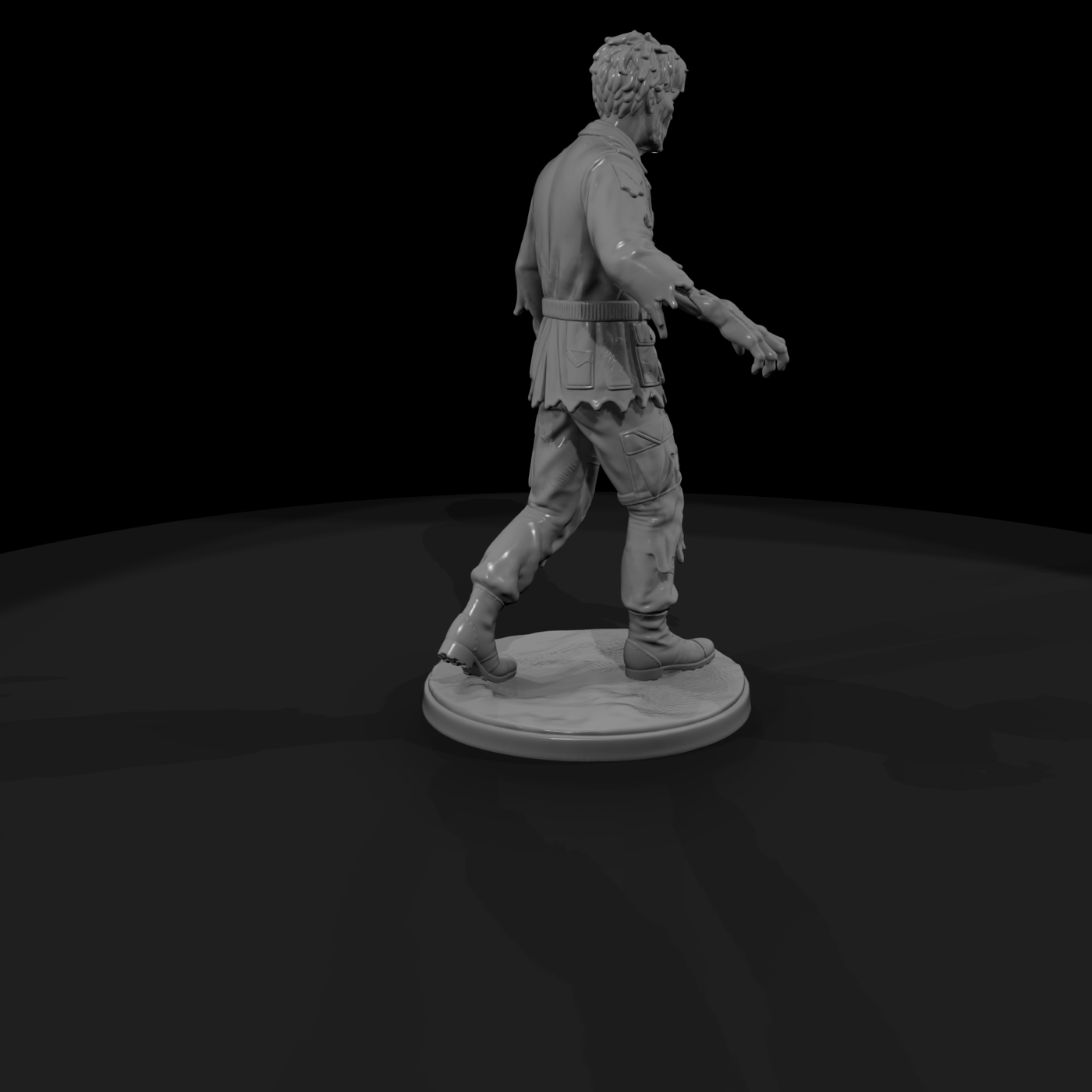 Zombie Soldier in Field Fatigues