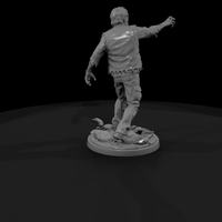 Zombified Hunter in Torn Denim Vest — thumbnail 4