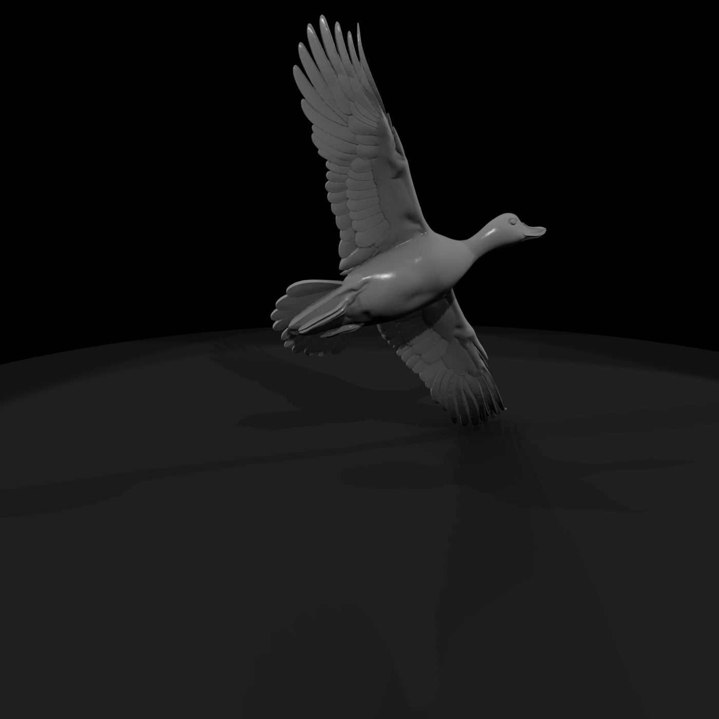 flying-duck-sculpture-mid-flight-ho-scale-1-87-651577