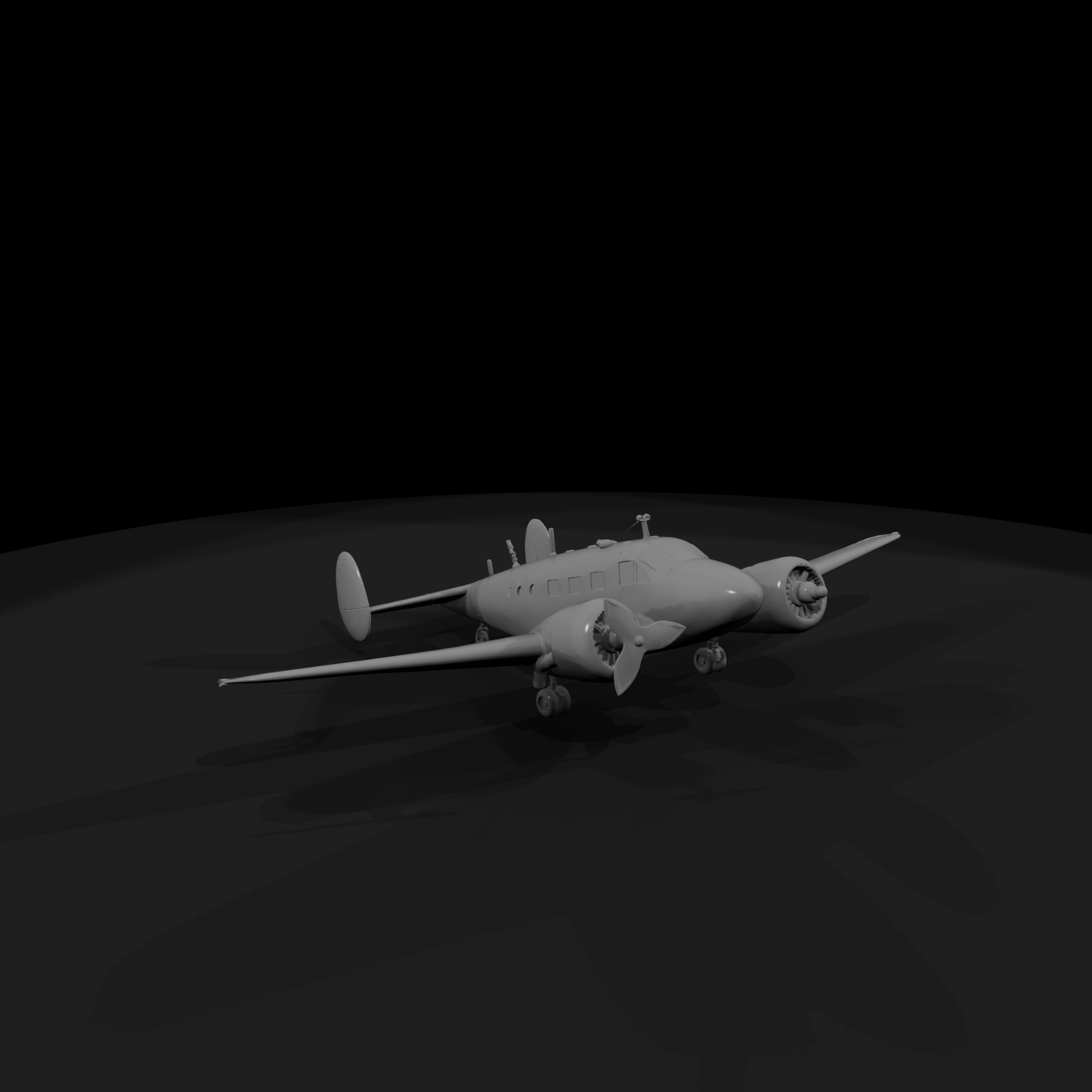 20260612 Shiny Twin Engine Airplane 0A7C1334Fa