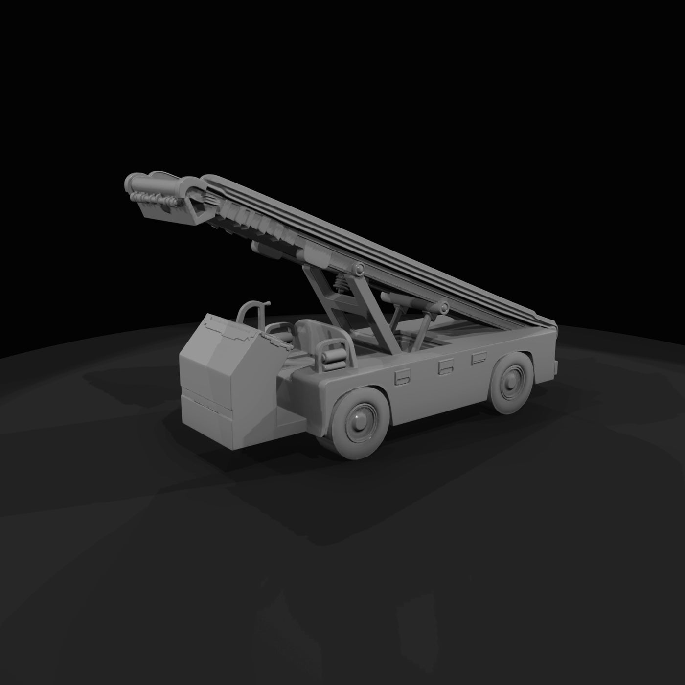 airport-ground-support-belt-loader-scale-miniature