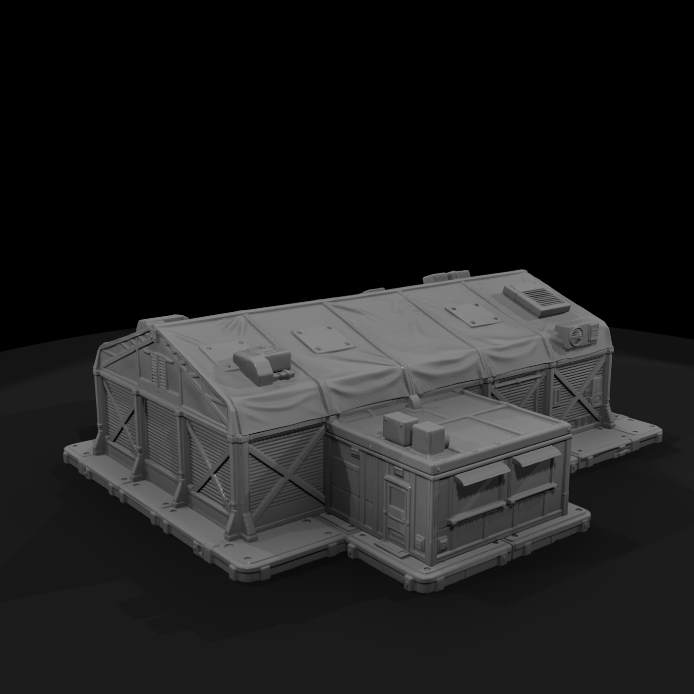 Mil 248 Modern Desert Dfac Tent