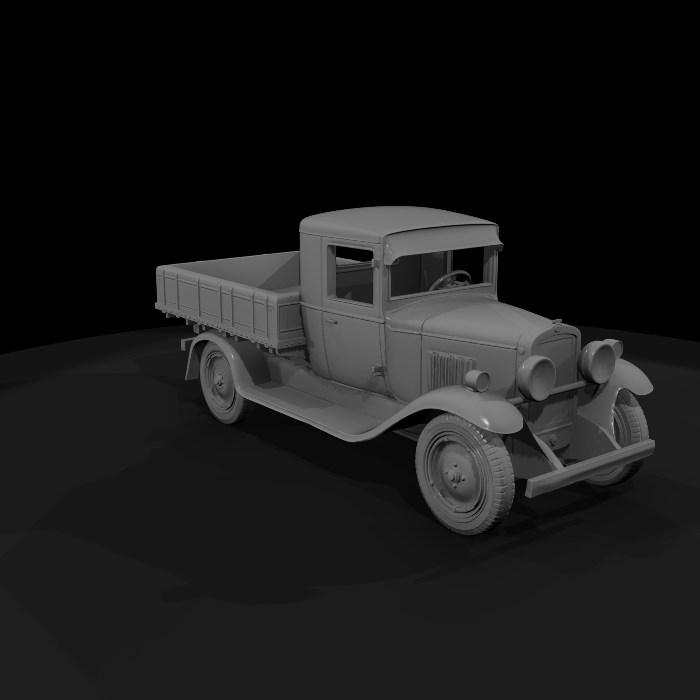 Vintage 1930s Flatbed Pickup Truck