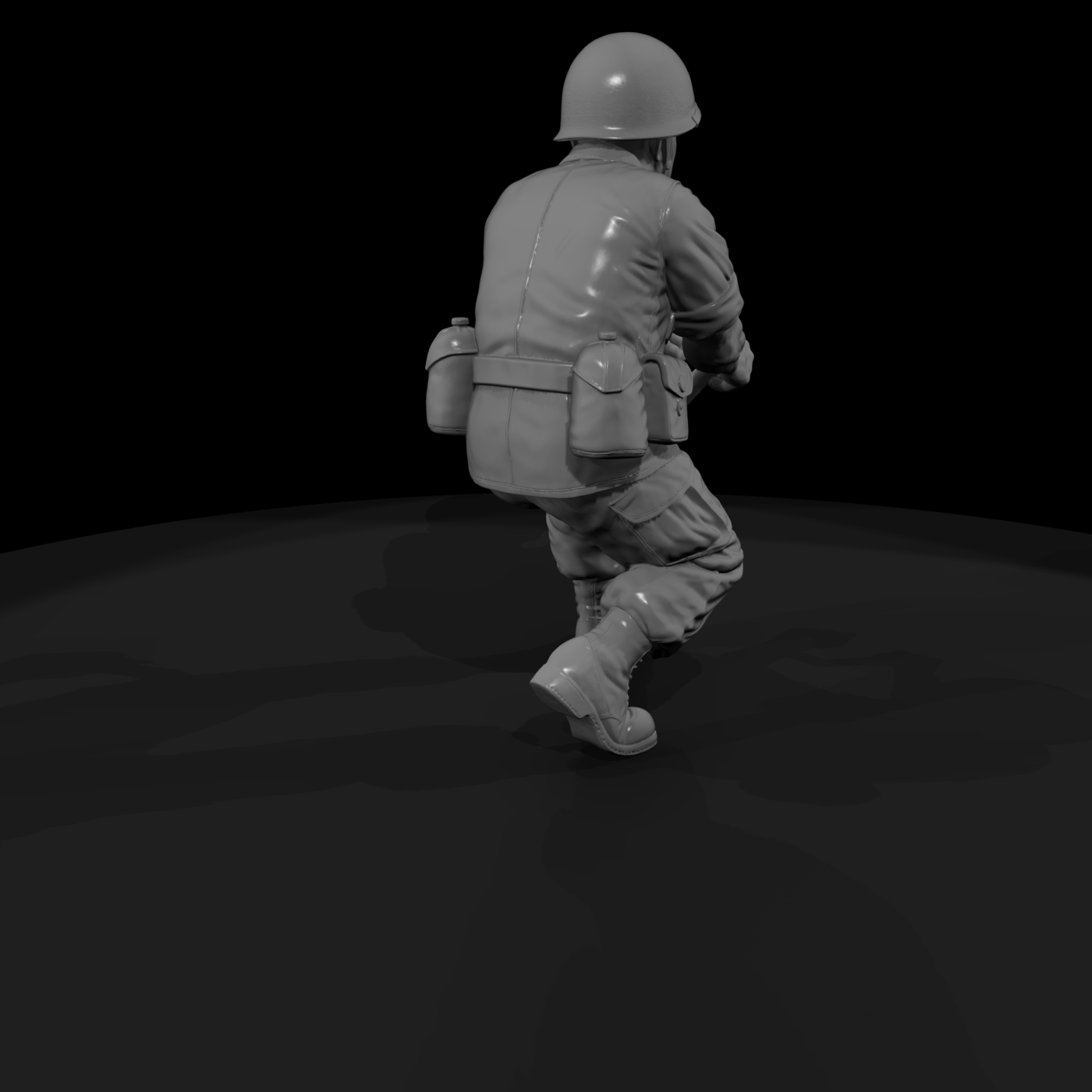 Vn Army 007 Vietnam U S Army Mortar Crewman Figure