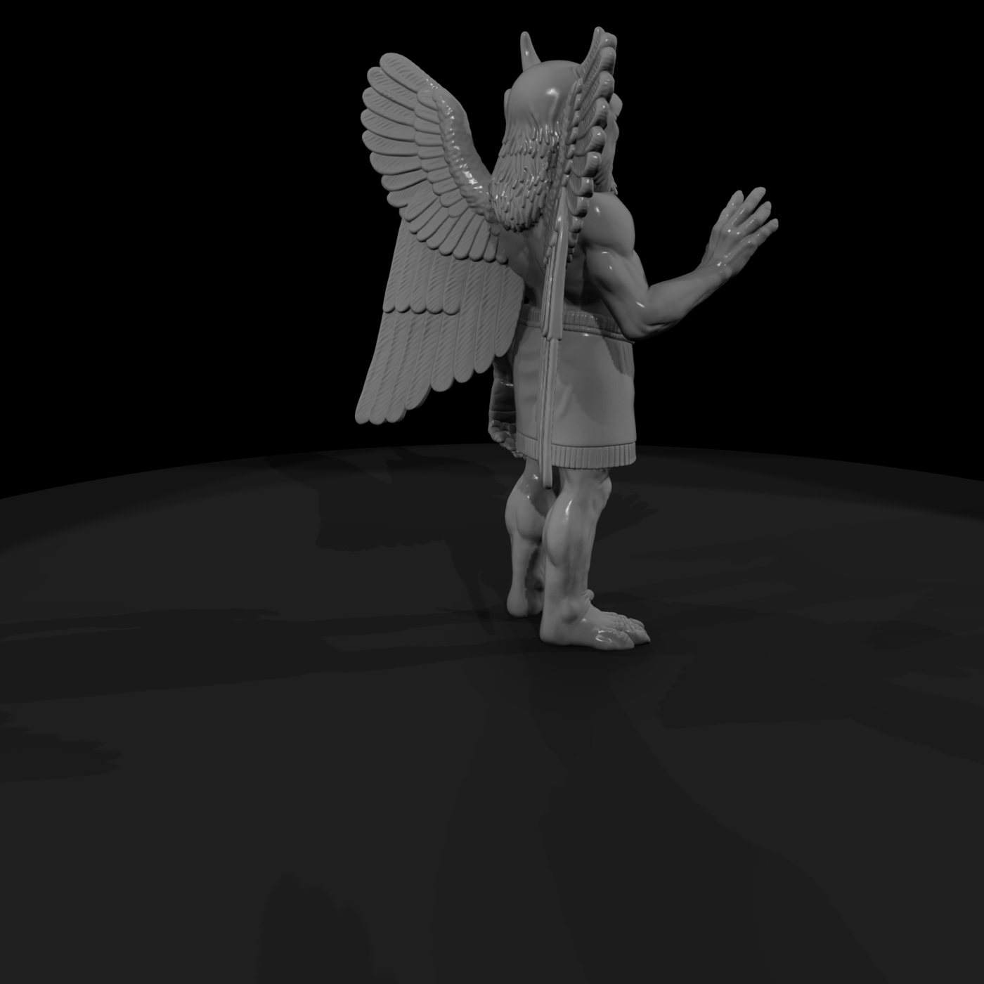Myth 0385 Mythology Pazuzu Miniature Figure